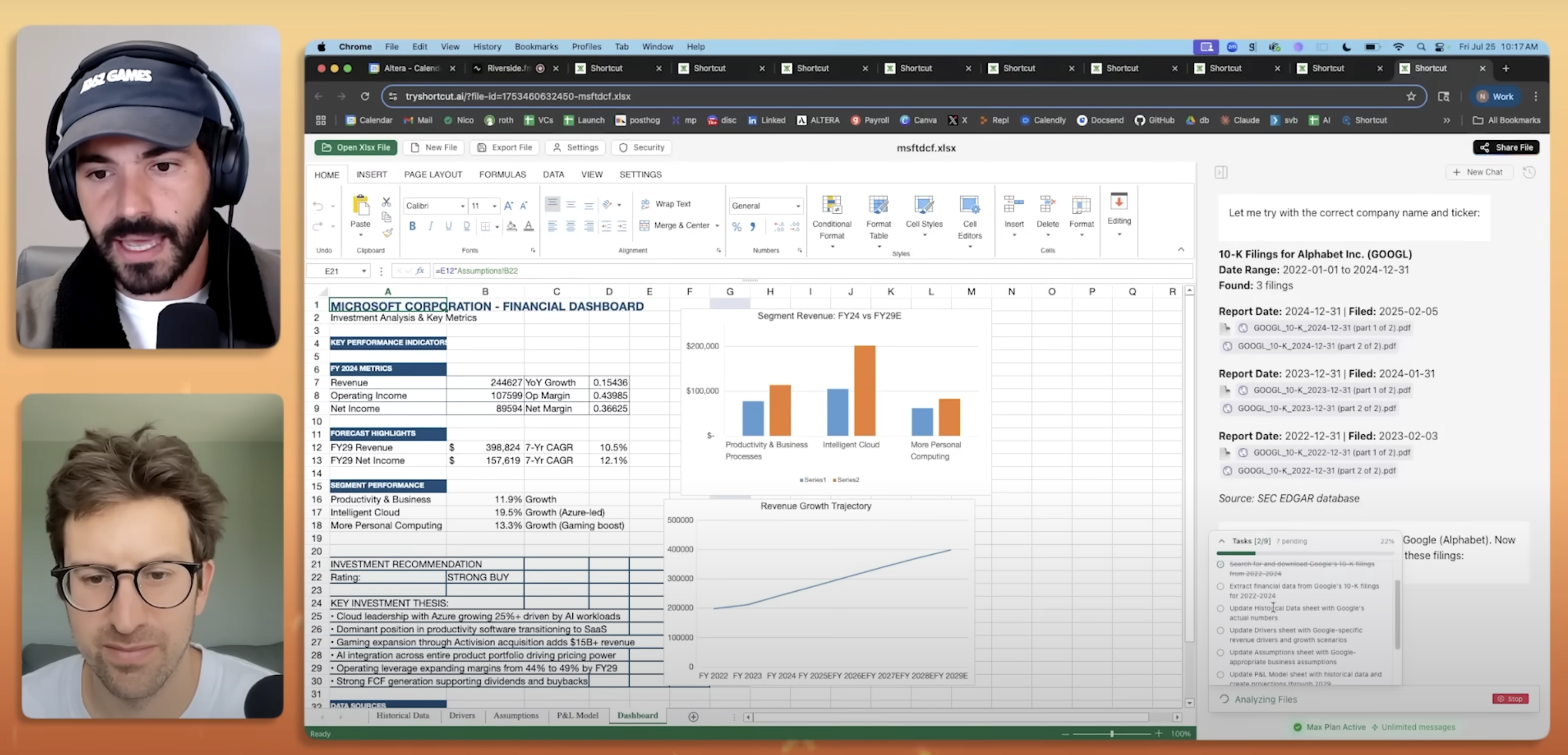 Excel Shortcut Demo